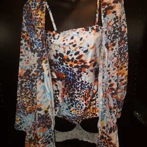 One-piece Bathing Suit with Matching Cover-up